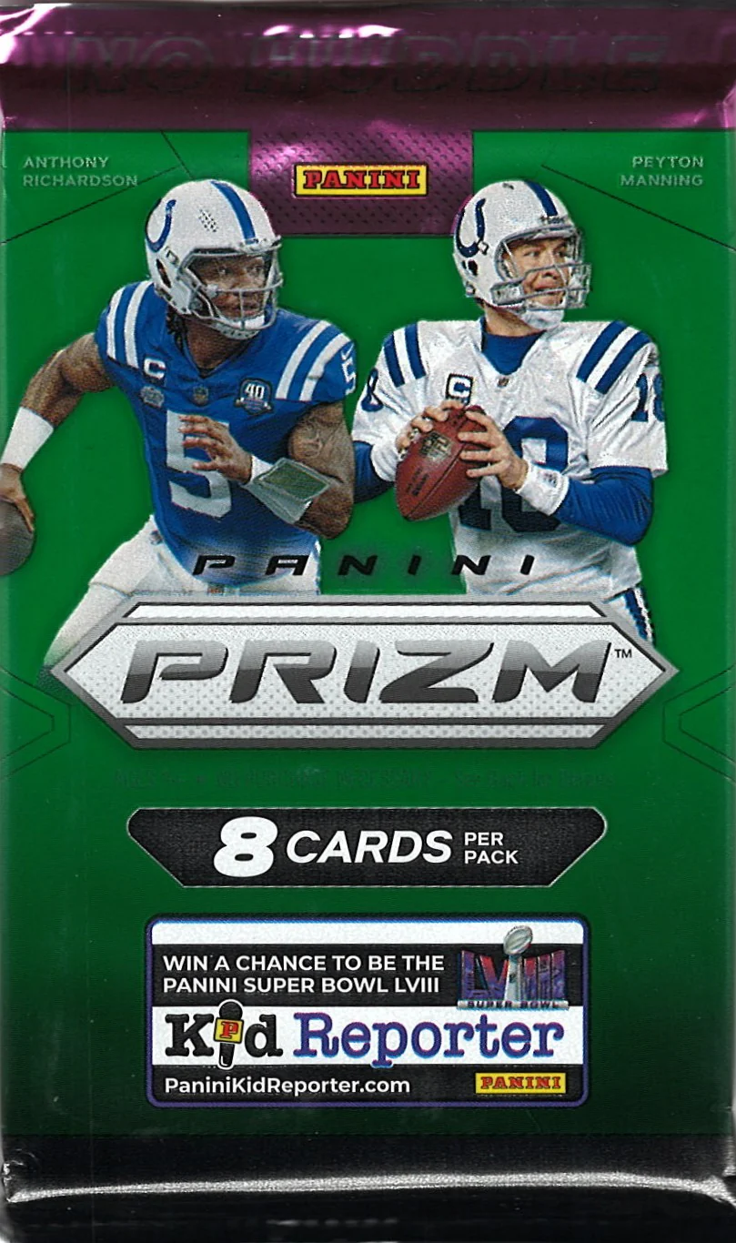 2023 Prizm Football No Huddle Pack
