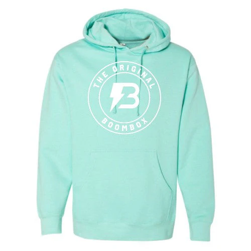 Boombox Branded Pullover Sweatshirt-Mint